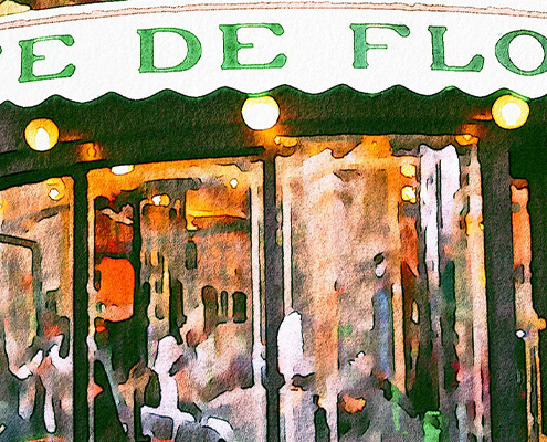 Le café de Flore à Paris - Mon Paris Immobilier