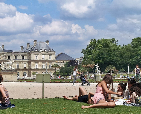 Vivre proche d'un espace vert à Paris - Le jardin du Luxembourg
