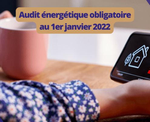 Audit énergétique obligatoire au 01-01-22