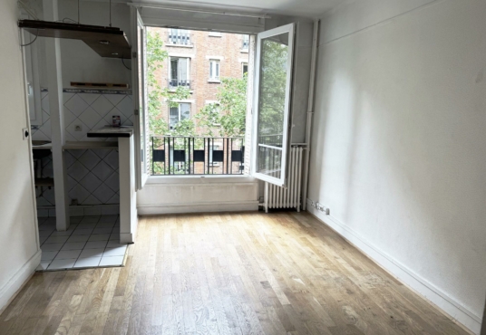 Studio à vendre Paris 20°- 20,46m2- Porte des Lilas