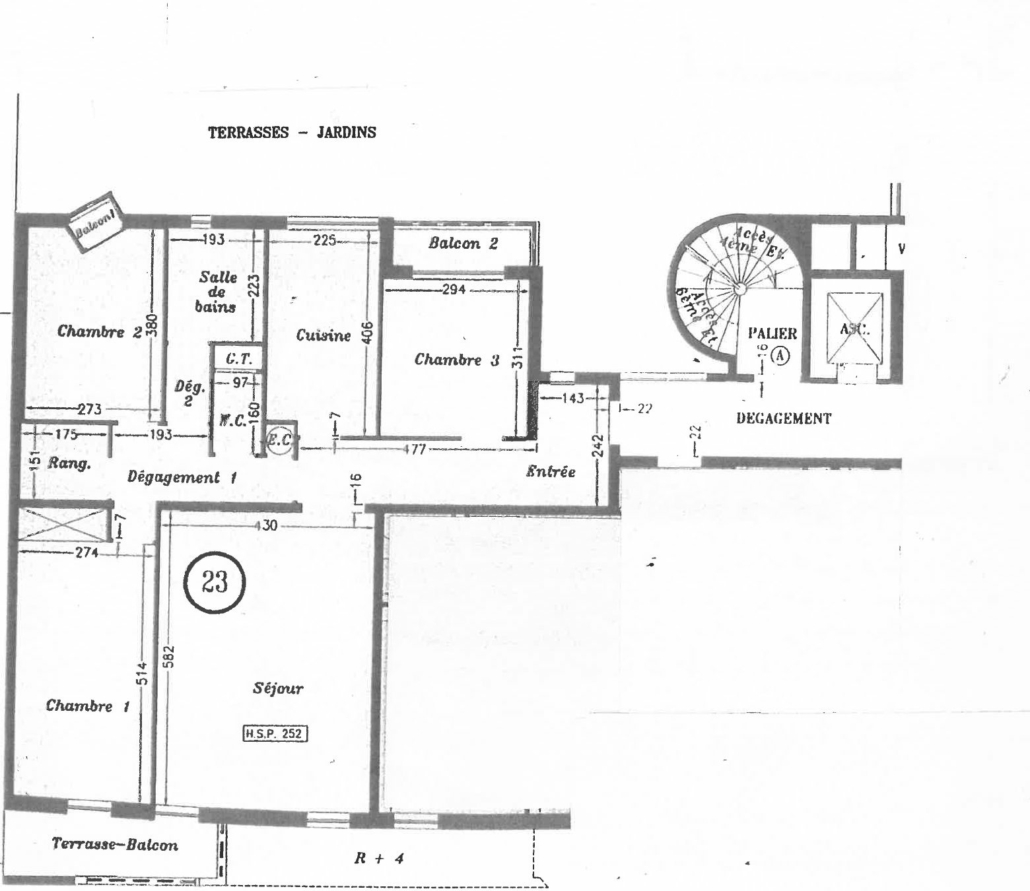 À vendre Appartement 4 pièces 75015 Paris